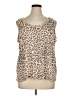 TU 100% Cotton Tan Sleeveless Top Size XL - photo 1