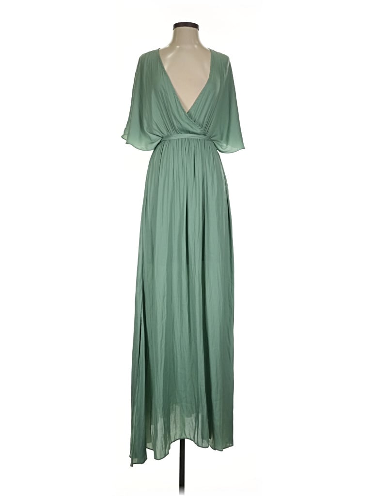Pre-owned Mustard Seed Cocktail Dress In Green