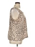 TU 100% Cotton Tan Sleeveless Top Size XL - photo 4