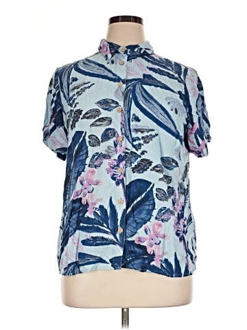 D&Co. Short Sleeve Blouse (view 1)