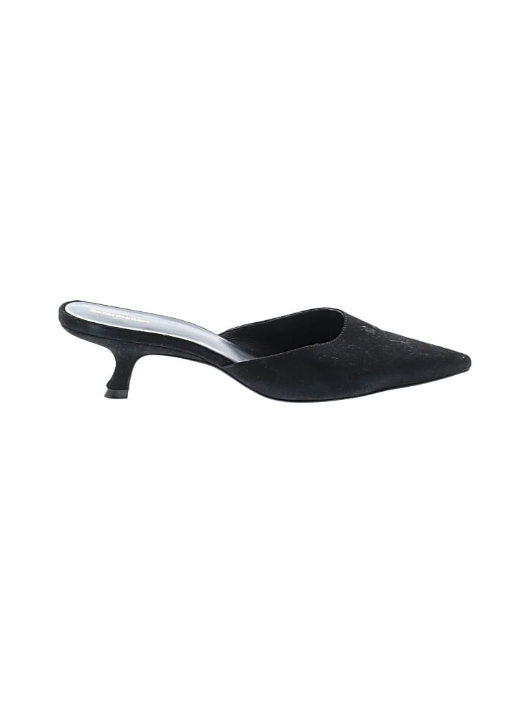 Pre-owned Reformation Mule/clog In Black