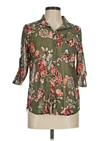 Eden & Olivia 3/4 Sleeve Blouse (view 1)