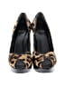 Stuart Weitzman Animal Print Brown Heels Size 8 1/2 - photo 2