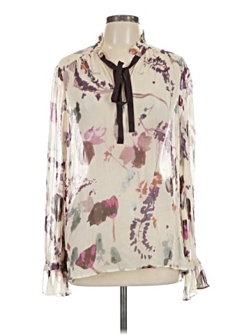 Reiss Long Sleeve Blouse (view 1)