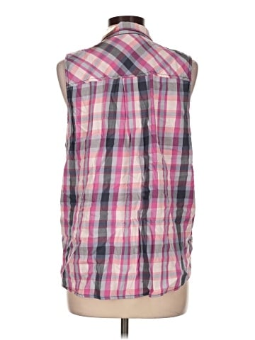 CALVIN KLEIN JEANS Sleeveless Button-Down Shirt (view 2)