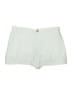 Free Assembly 100% Cotton Stripes Green Shorts Size 14 - photo 1