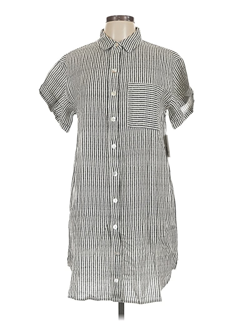 Bella Dahl Casual Dress In Gray