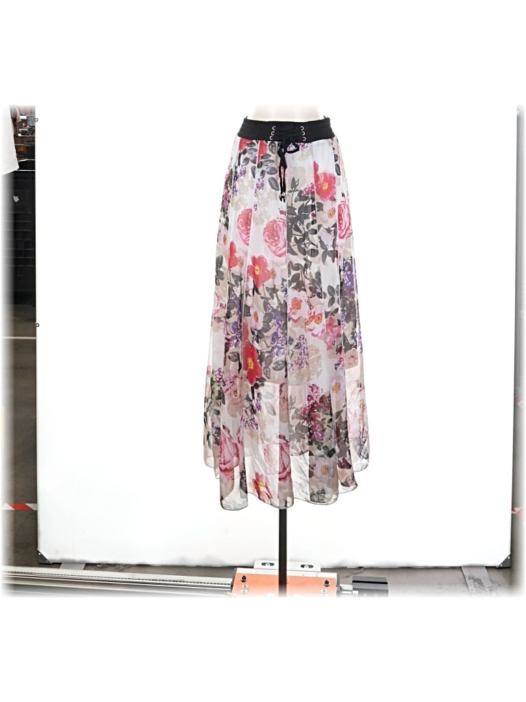 Pre-owned Lapis Casual Skirt In Silver
