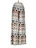 Robert Louis Print Ivory Casual Pants Size M - photo 2