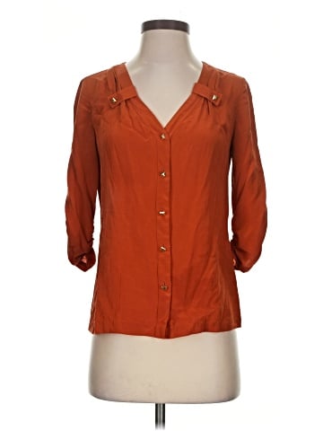 Antonio Melani 3/4 Sleeve Silk Top (view 1)
