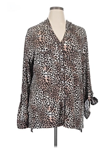 New York Laundry Long Sleeve Blouse (view 1)