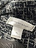 Christopher & Banks 100% Cotton Tweed Black Jacket Size XL - photo 3