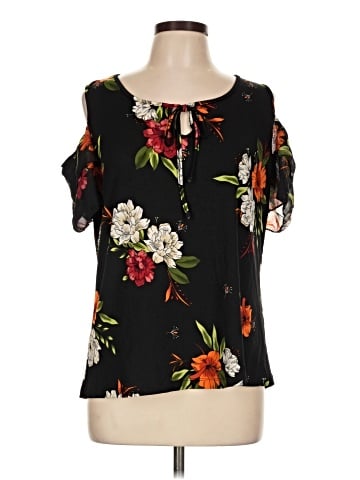 Perseption Concept Short Sleeve Blouse (view 1)