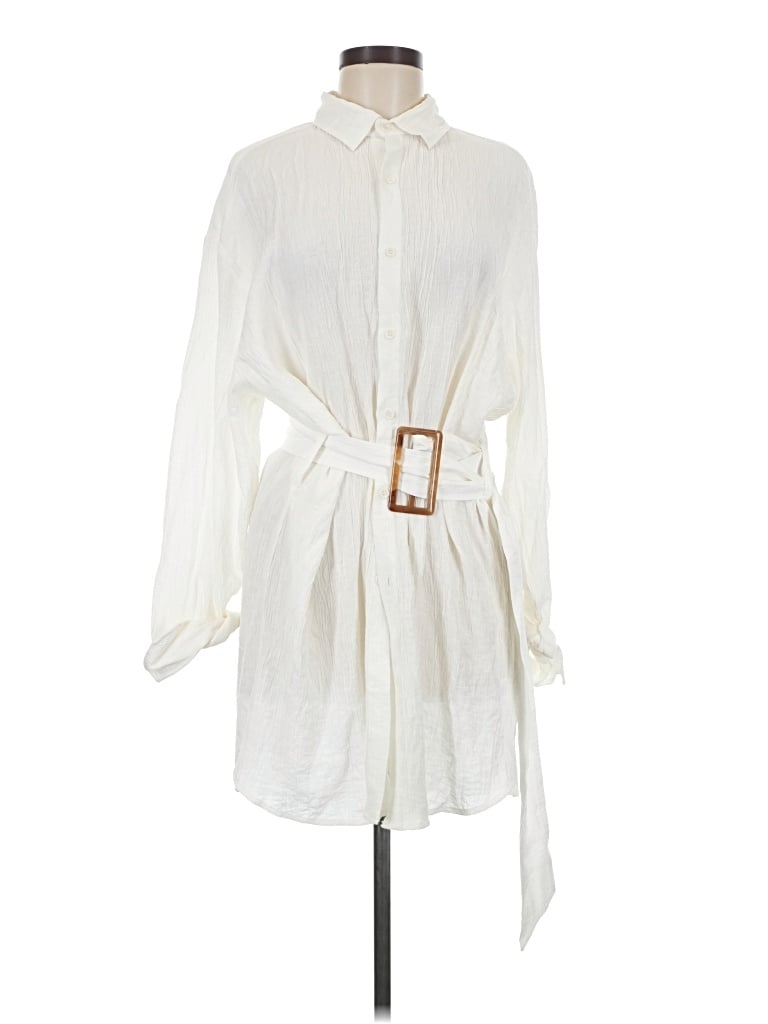 Pre-owned Meshki Casual Dress In Ivory