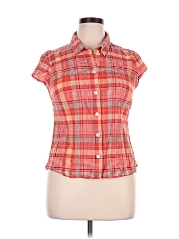 Christopher & Banks Short Sleeve Blouse (view 1)