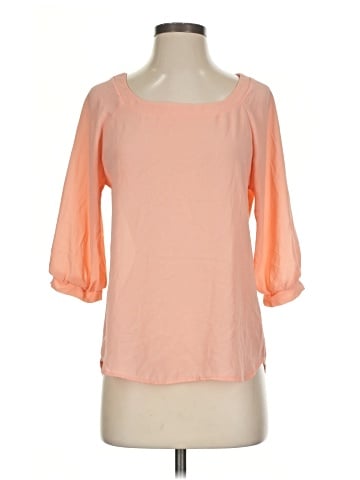 Pink Owl 3/4 Sleeve T-Shirt (view 1)