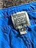 Seventy Two Changes 100% Silk Blue Short Sleeve Silk Top Size 8 - photo 7