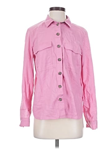 Divided by H&M Long Sleeve Button-Down Shirt (view 1)