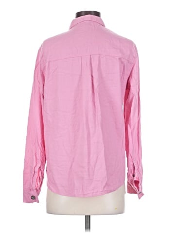 Divided by H&M Long Sleeve Button-Down Shirt (view 2)