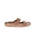 Beek.. 100% Leather Tan Sandals Size 7 - photo 1