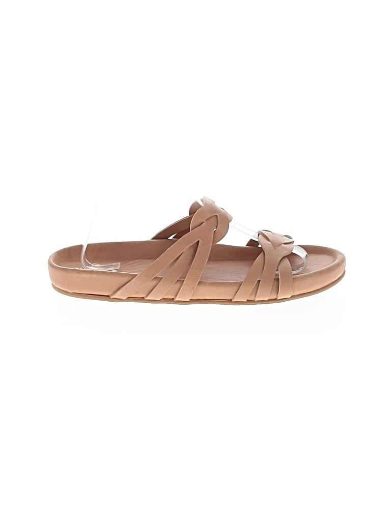 Pre-owned Beek Sandals In Tan