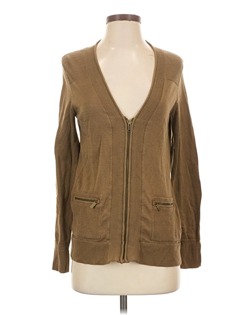 Pre-owned Eddie Bauer Cardigan Sweater In Brown