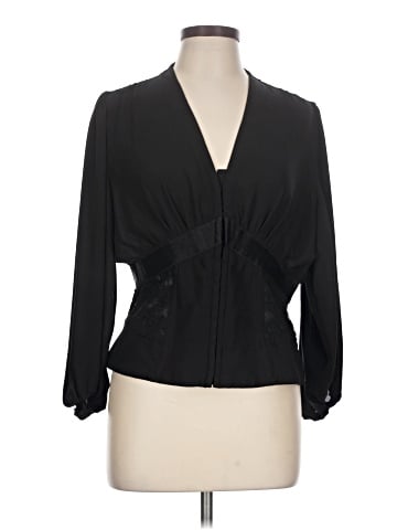 White House Black Market Long Sleeve Blouse (view 1)