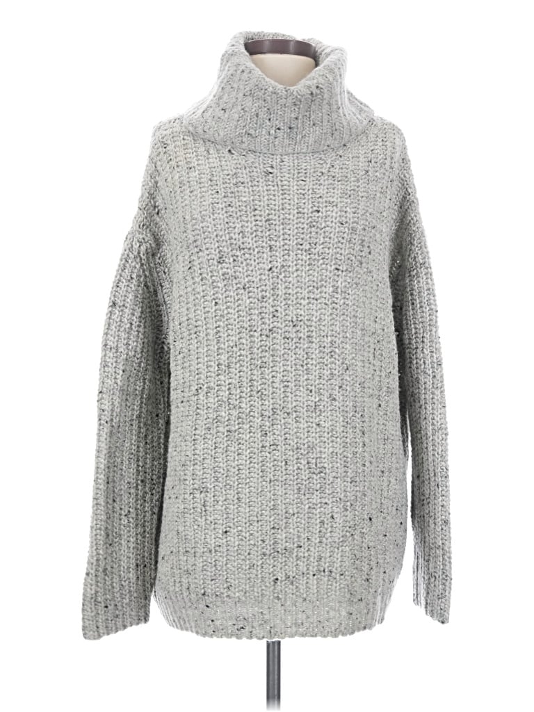 Pre-owned Cos Wool Pullover Sweater In Silver