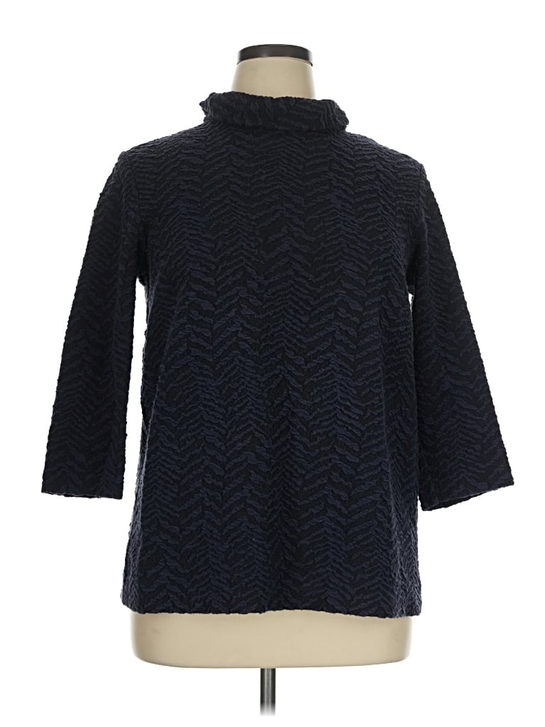 Pre-owned J. Mclaughlin Fleece Jacket In Blue