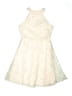 Rare Editions 100% Polyester Ivory Pink Dress Size 16 - photo 1