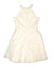 Rare Editions 100% Polyester Ivory Pink Dress Size 16 - photo 2