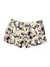 Xhilaration 100% Polyester Floral Ivory Shorts Size M - photo 2