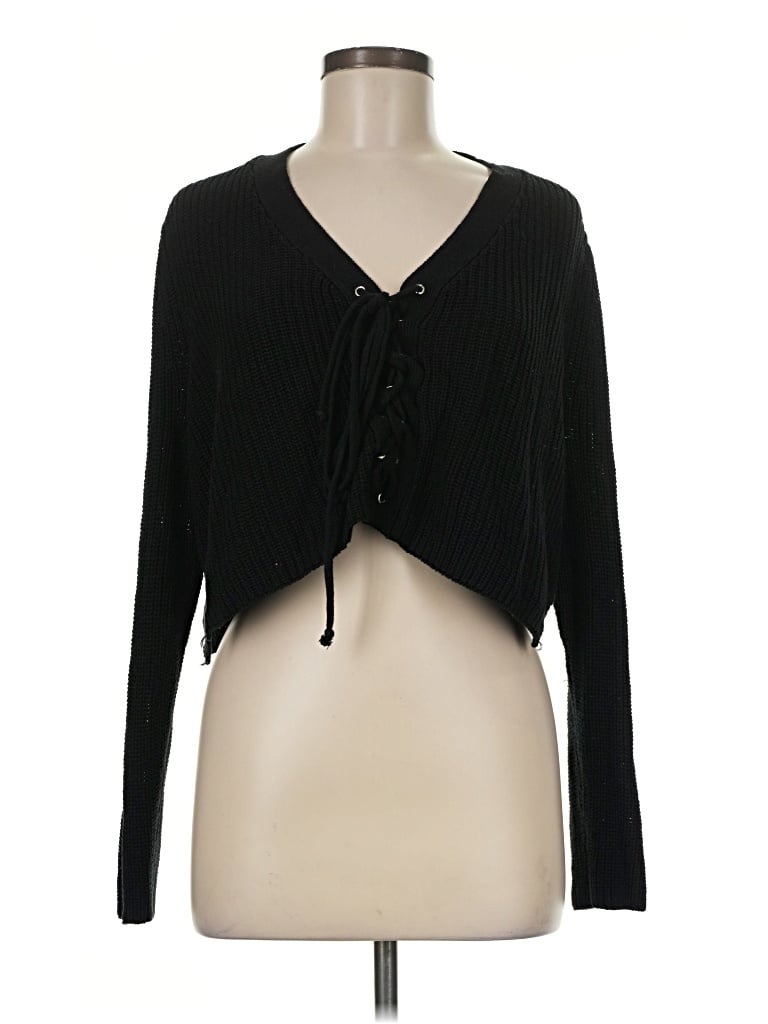 Pre-owned Millau Cardigan Sweater In Black