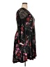 Torrid Floral Black Cocktail Dress Size 2X Plus (2) - photo 4
