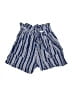 ShoSho 100% Rayon Stripes Blue Shorts Size M - photo 1