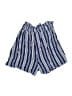 ShoSho 100% Rayon Stripes Blue Shorts Size M - photo 2