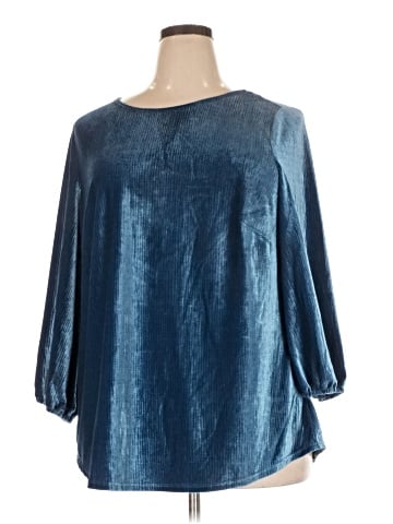 Adrianna Papell 3/4 Sleeve Blouse (view 1)