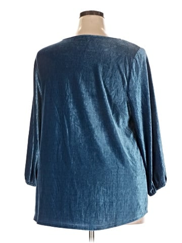 Adrianna Papell 3/4 Sleeve Blouse (view 2)