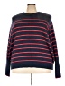 La Ligne Stripes Blue Pullover Sweater Size 4X - photo 1