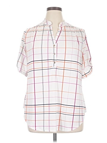 Perseption Concept Short Sleeve Blouse (view 1)