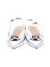 Sam Edelman Metallic Silver Flats Size 6 - photo 2