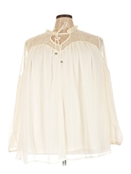 Roaman's 3/4 Sleeve Blouse (view 1)