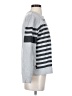 Karl Lagerfeld Paris Graphic Silver Pullover Sweater Size S - photo 4