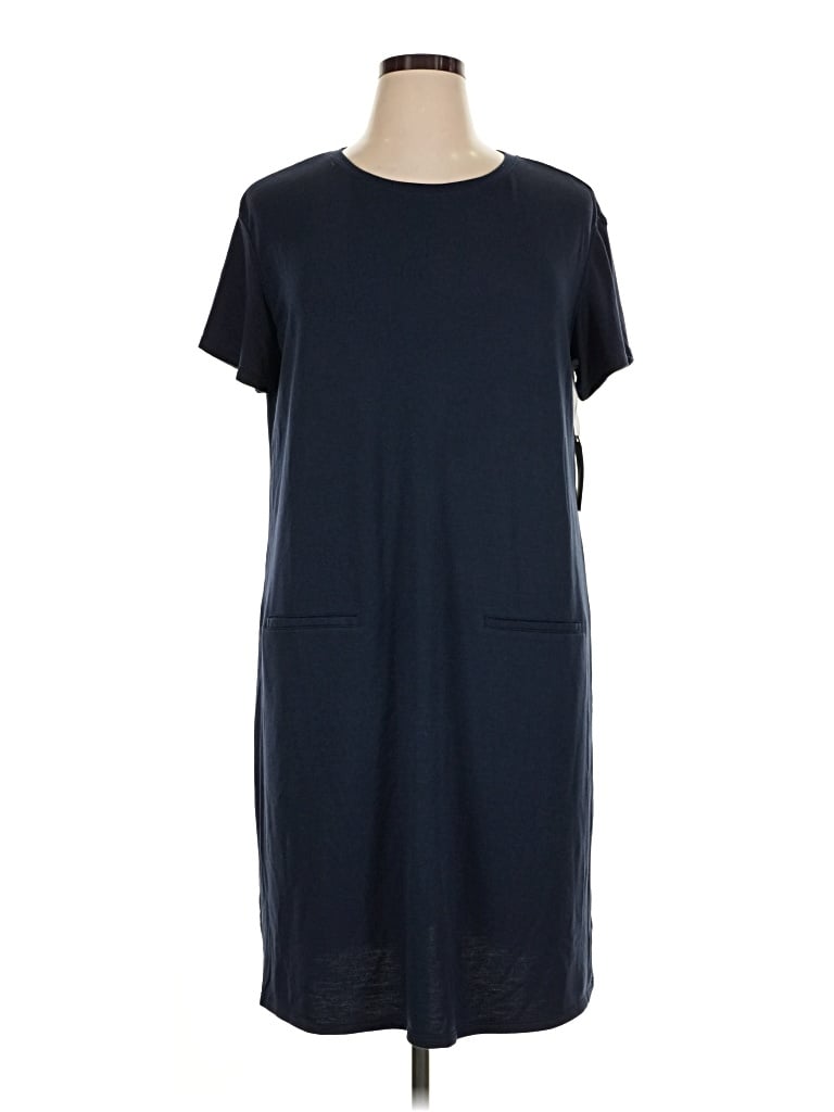 Pre-owned Stylus Casual Dress In Blue
