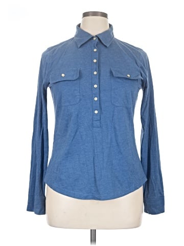 Lauren Jeans Co. Long Sleeve Button-Down Shirt (view 1)