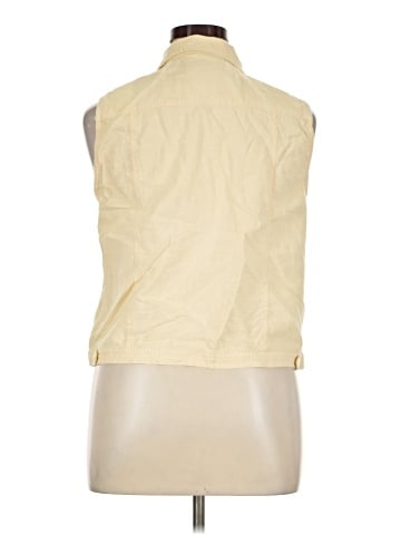 Christopher & Banks Sleeveless Button-Down Shirt (view 2)