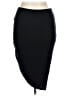 Splendid Solid Black Casual Skirt Size L - photo 2