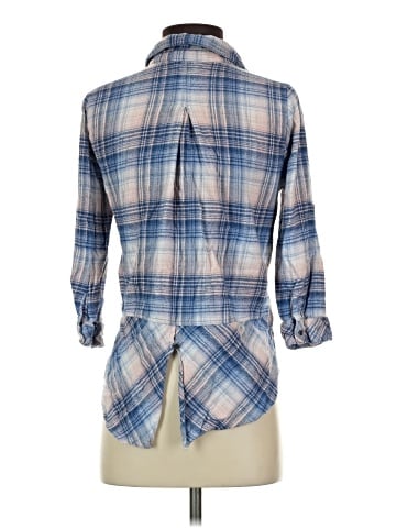 Hester & Orchard 3/4 Sleeve Button-Down Shirt (view 2)