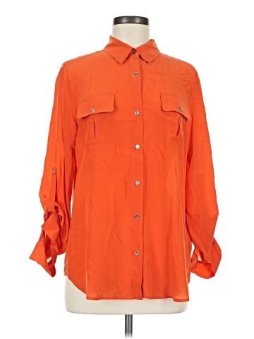 Banana Republic 3/4 Sleeve Silk Top (view 1)