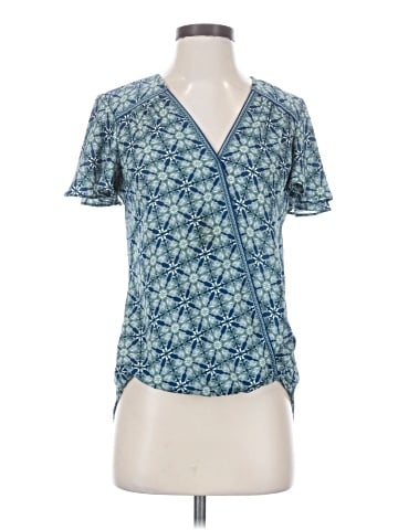 Max Studio Short Sleeve Blouse (view 1)